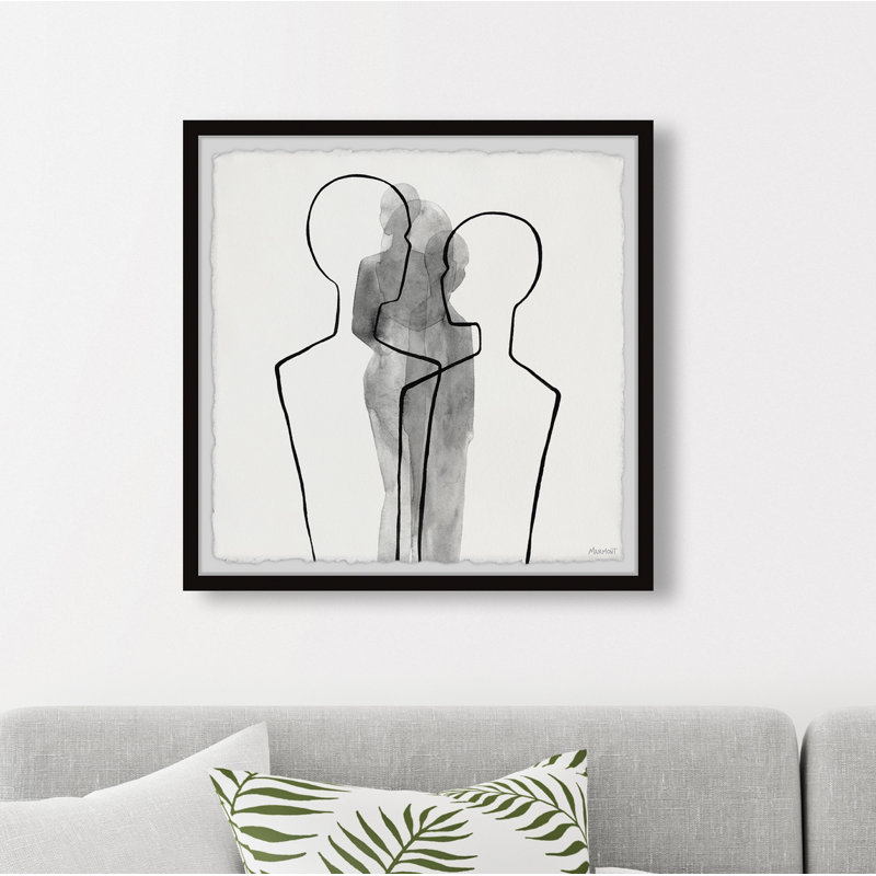 «Out Of The Shadows», reproduction encadrée, H 12 po x l 12 po x P 1,5 po