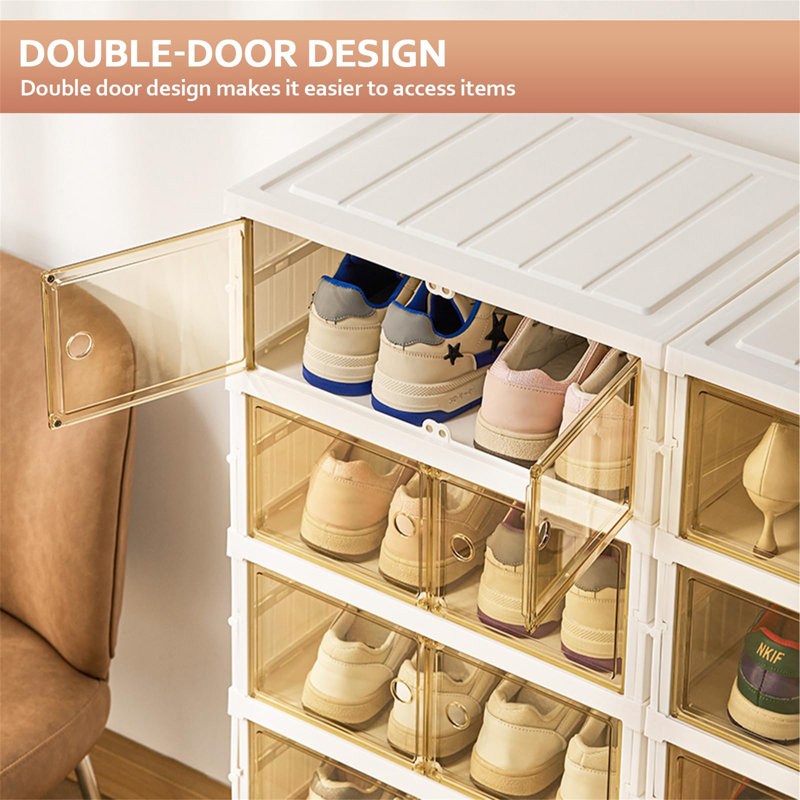 36 Pair Shoe Storage Cabinet