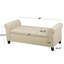 Banc de rangement rembourré Aisyah-1725864958
