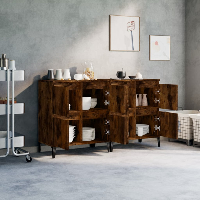 Giasa 60cm Sideboard, Smoked Oak