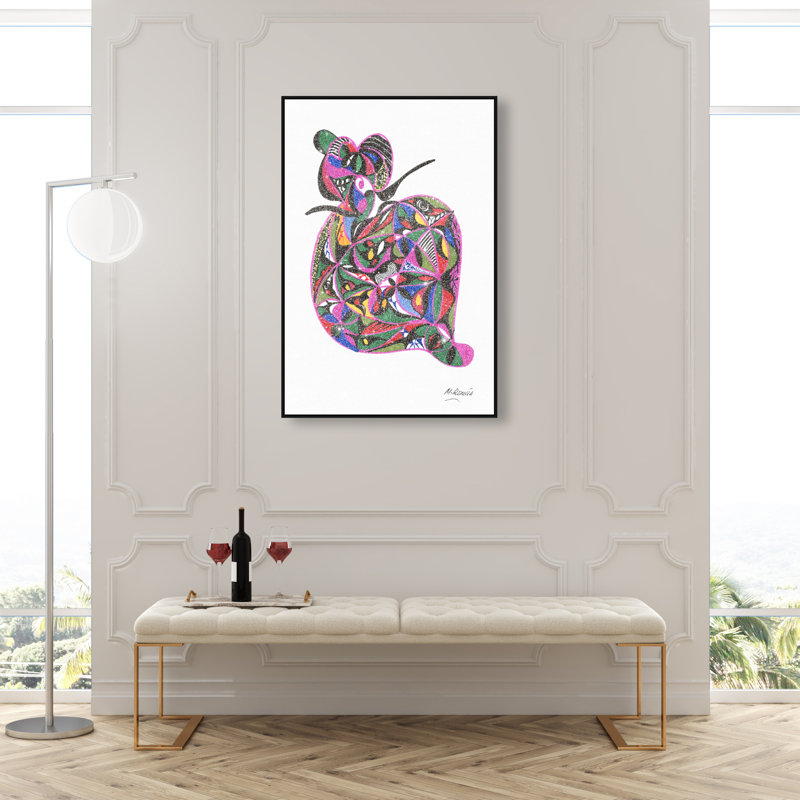 Manuel Roman - Cipriani Print by Oliver Gal, 46"H x 31"W, Black Floater Frame