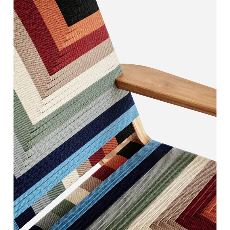 Chaise berçante Masaya, Motif Vaqueano , Naturel