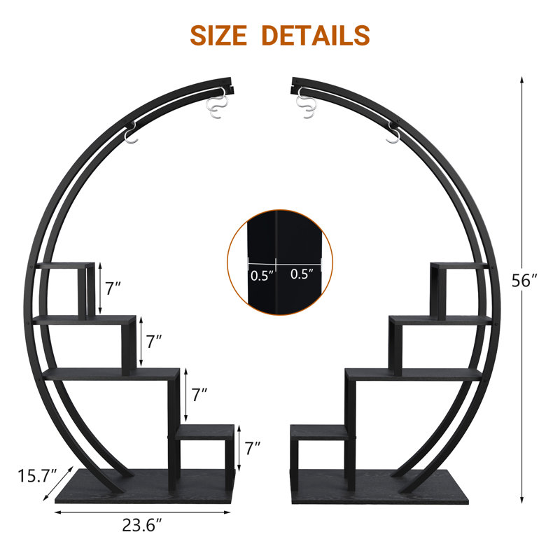 59.9cm W Steel Storage Rack