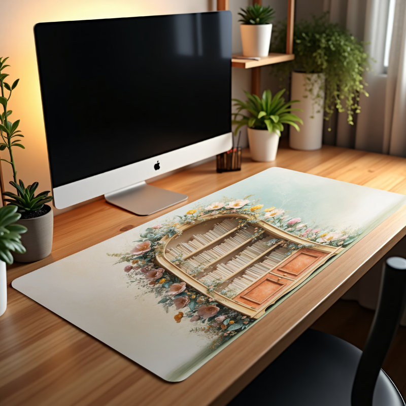 Polyester Desk Pad, 23.6x13.8