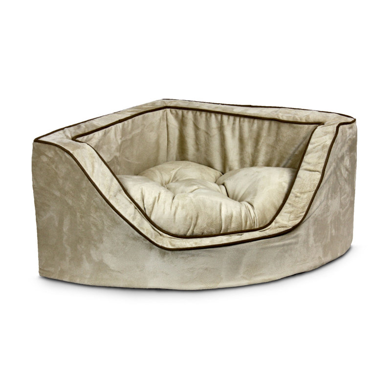 Lit pour chien Snoozer, Peau de daim / java, Petit (l 21 po x P 21 po x H 12 po)