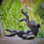 Rabbit Bronze Garden Statue