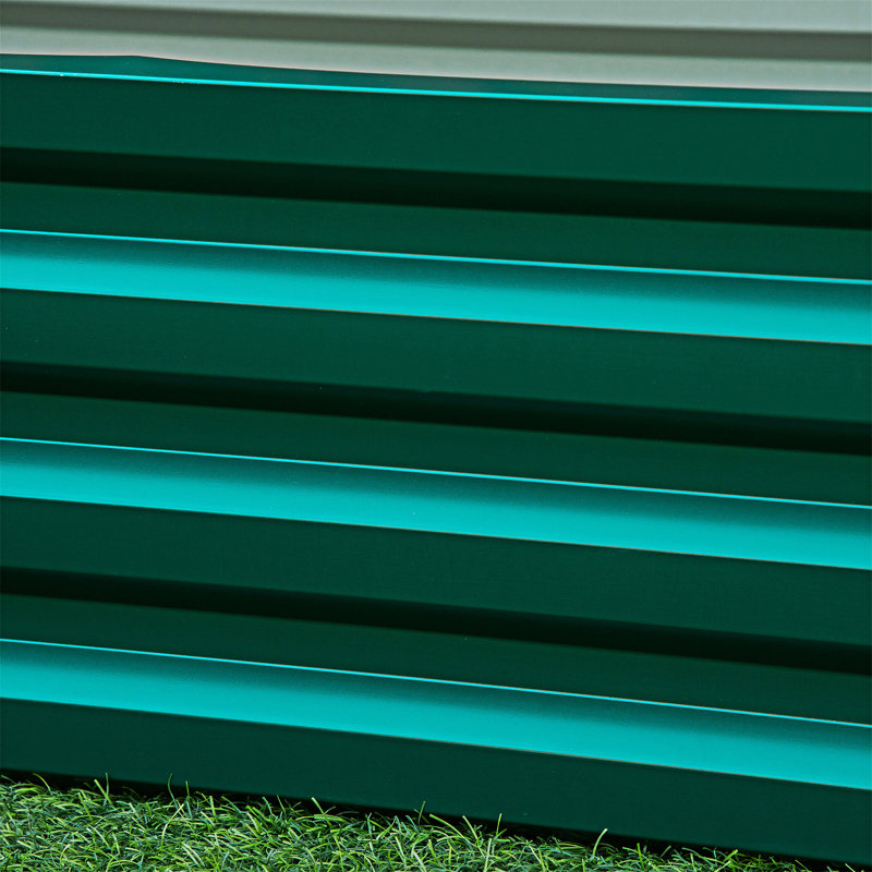 Raised Garden Bed Planter Box, Green