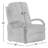 Upholstered Power Lift Assist Recliner with USB Charging Port-40057411