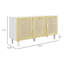 Armoire d'appoint Boho
