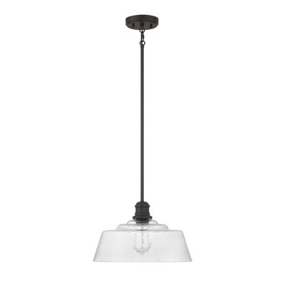 Luminaire suspendu en forme de dôme simple à 1 lumière Lind Stockholm