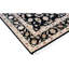 Tapis noir et noir noué à la main de haute qualité-106956679