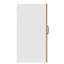 Kitchen Wall Cabinet With Glass Door Lucca Engineered Wood-554589258-554589251