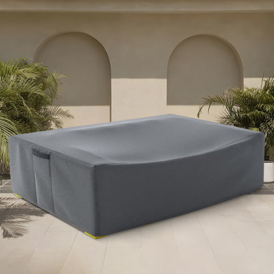 Patio Conversation Cover, Heavy-duty Waterproof Patio Furniture Cover by Arlmont & Co.
