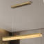 Lustre moderne 47,2 "avec abat-jour albâtre pour salle à manger - finition laiton-453153390-453153382