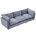 Blue Gray Chenille