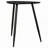 Xander Black Triangular Solid Wood End Table