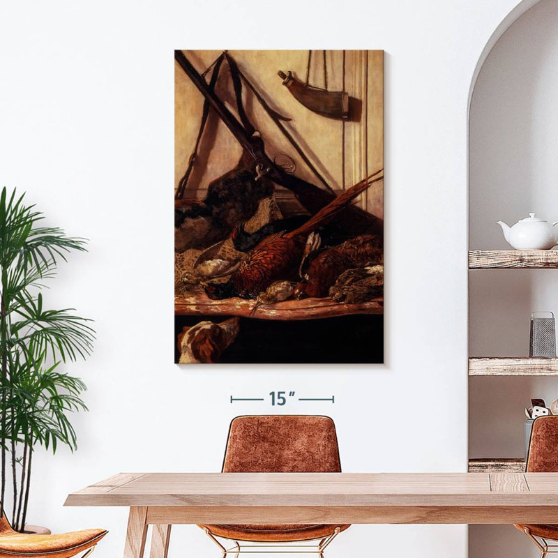 Les trophées de la chasse, 45" H x 30" W