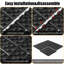 Carreaux de terrasse en plastique emboîtables-113414429