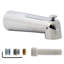Bec de baignoire à ajustement universel 7 po, zinc-112730526