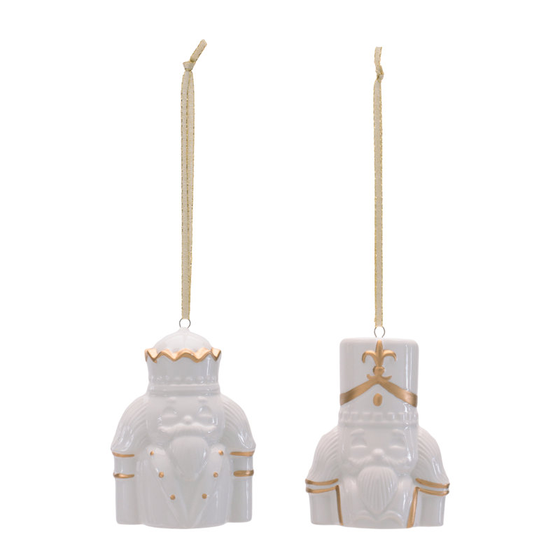 Ensemble de 12 ornements casse-noisette