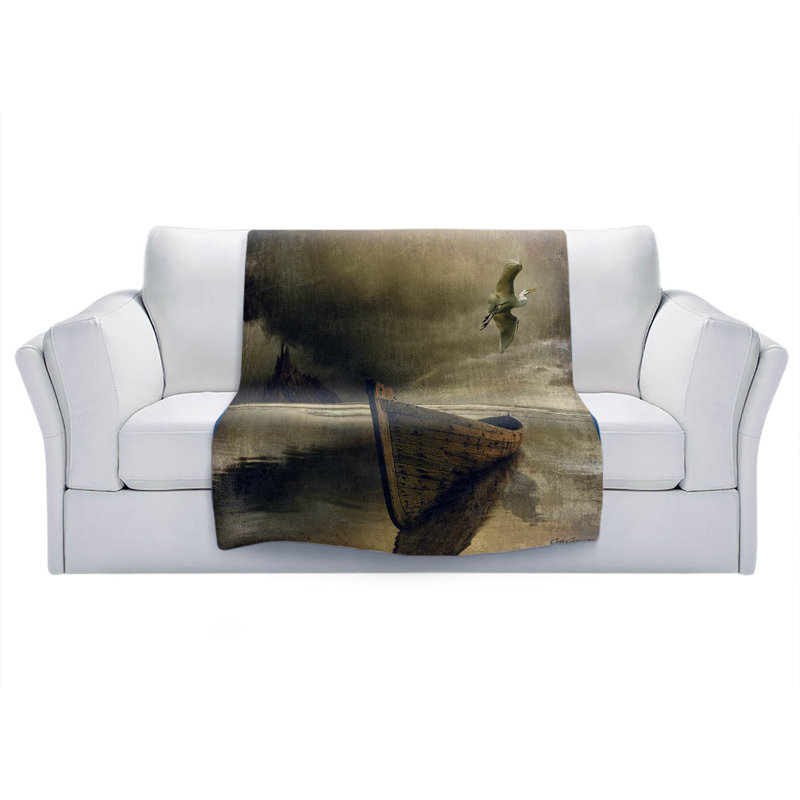 Hand Woven Throw Blanket, 51" x 60"