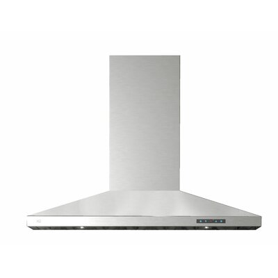 36"" Fabriano 600 CFM Ducted Wall Mount Range Hood in Stainless Steel -  XO Appliance, XOJ36SC