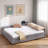 Upholstered Daybed With Trundle And Usb-1258283947