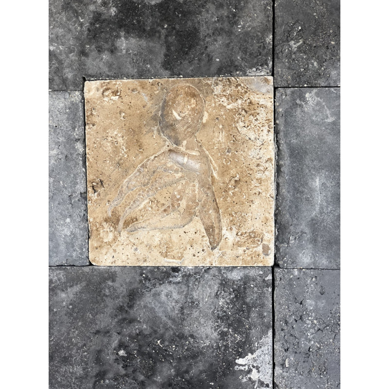 6'' x 6'' Compressed Stone Medallion