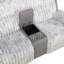 Causeuse inclinable grise