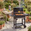 Urbn-Living Cheedla 109cm W Barrel Charcoal Grill