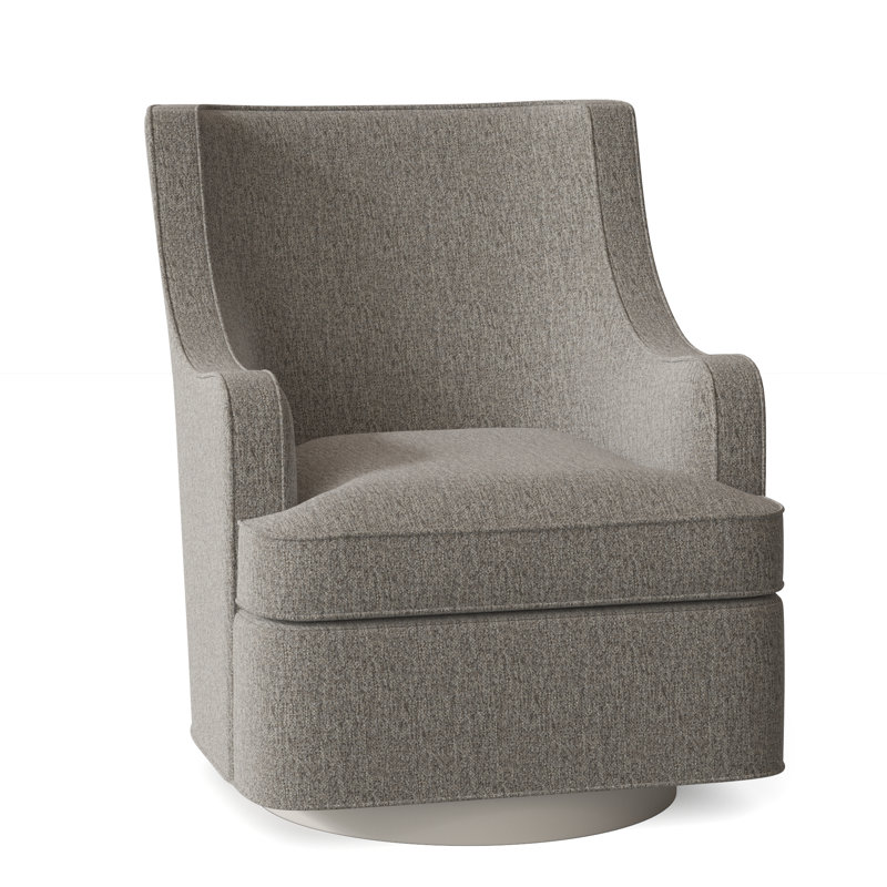 Fauteuil pivotant l 29,5 po Libby Langdon, 9508 polypropylène fumée / oléfine