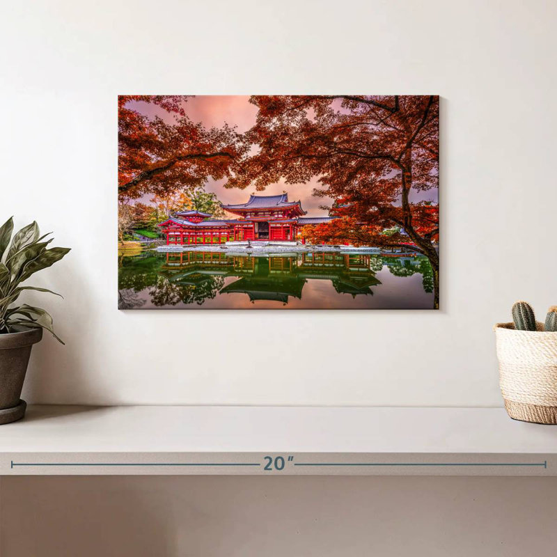 Temple Adella Byodoin, H 8 po x l 12 po