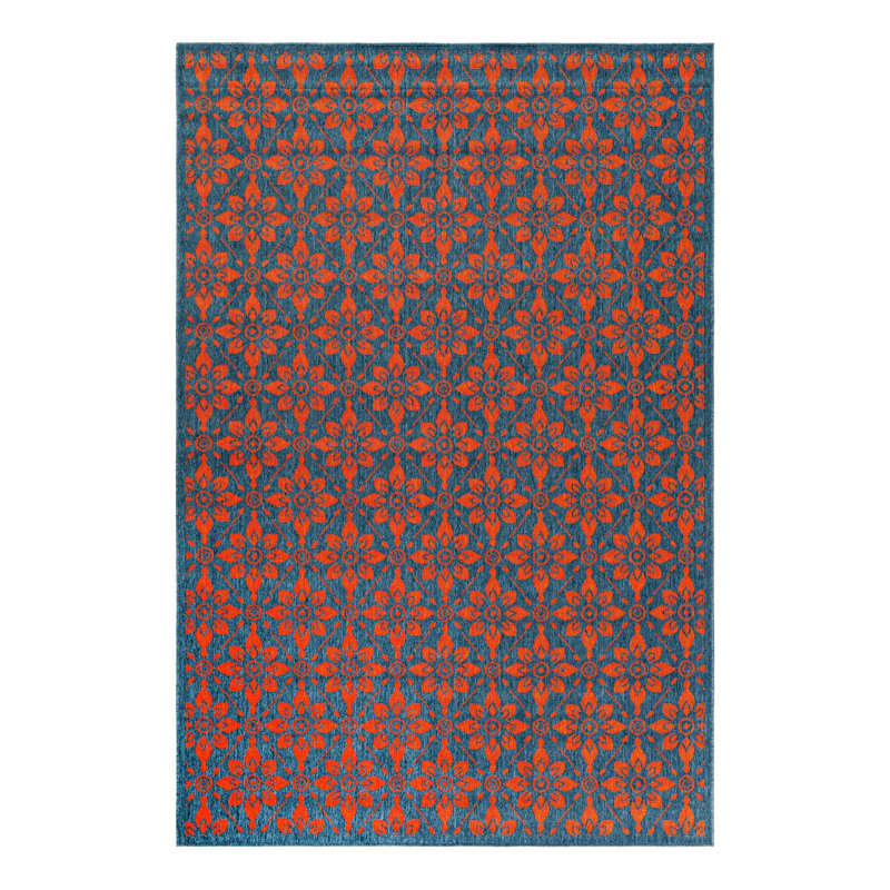 Tapis d'extérieur à treillis, Rectangle 6 pi 1 po x 9 pi