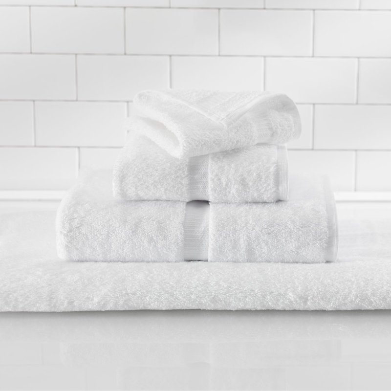 Gant de toilette 13 x 13 1,75 lb, Blanc