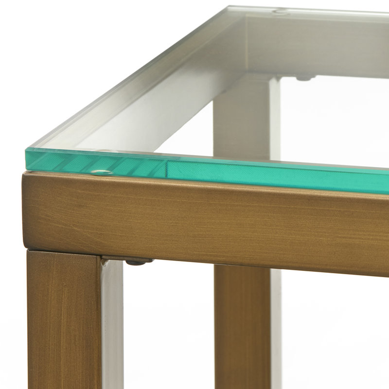Sawin Glass Top Single Coffee Table