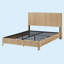 Grand lit plateforme en bois-286794685