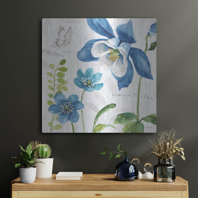 " Blue And Green Garden III " by Lisa Audit
