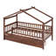 Lit simple en bois avec deux tiroirs, parfait pour les chambres d'enfants et les solutions de rangement peu encombrantes.-1143174428