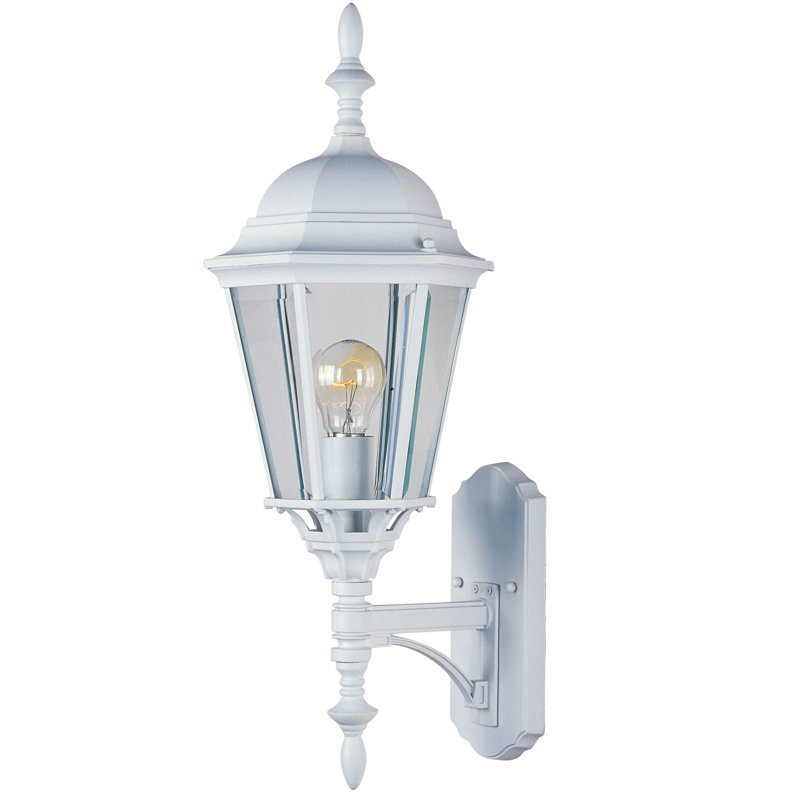 Treshawn Aluminum Wall Light, White