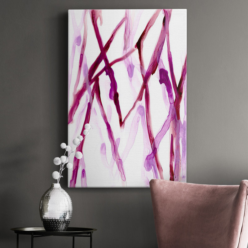 Runnel XV - Impression sur toile tendue, H 18 po x l 12 po x P 1,5 po