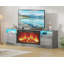 Meuble télé pour téléviseur de 75 po ou moins, meuble télé moderne avec armoire de rangement, console de télévision et centre de divertissement-347545402