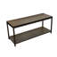 Banc de rangement en bois massif Therese