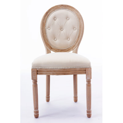 Pilot King Louis Back Side Chair Dining Chair -  Ophelia & Co., C0FBC839DF234D5FA3FA84F5FC2117ED