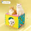 Niche pour chat avec 40 jouets