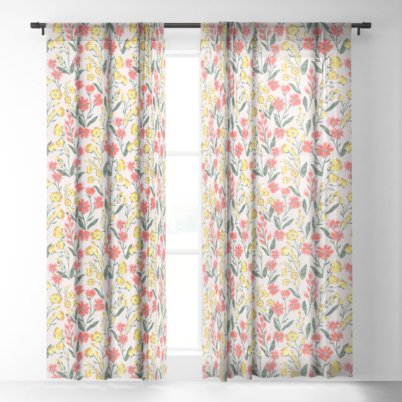Ensemble de 2 rideaux de fenêtre Schatzi Penelope, L 50 po x L 120 po