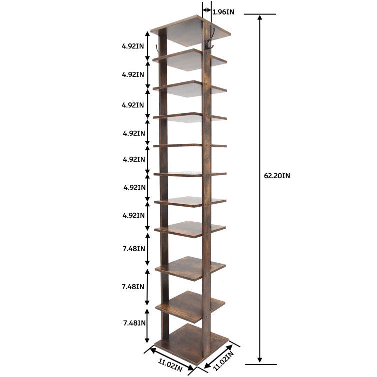 Latitude Run® 24 Pair Shoe Rack & Reviews