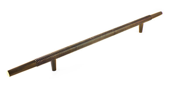 Stacked 18" Center to Center Bar Pull, Oil Rubbed Bronze