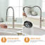 Robinet de cuisine sans contact, robinet de cuisine intelligent automatique mains libres-119337376
