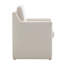 Chaise d'appoint entièrement rembourrée Serena - Tissu de performance naturel recyclé-1854694312