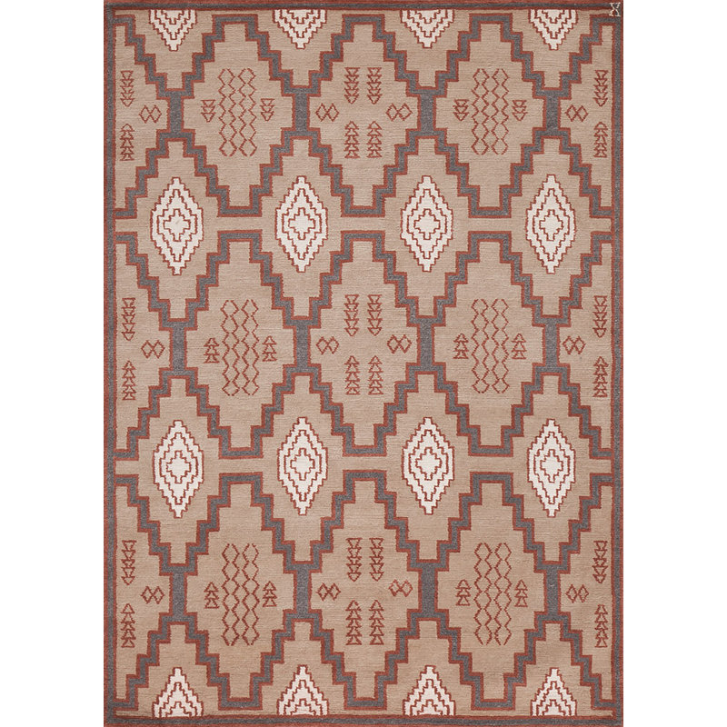 Mesa Hand Woven Wool Area Rug, Rectangle 5' x 7'